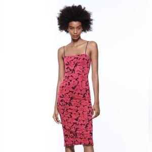 *BRAND NEW w/ tags* Jacquard Zara dress, size medium